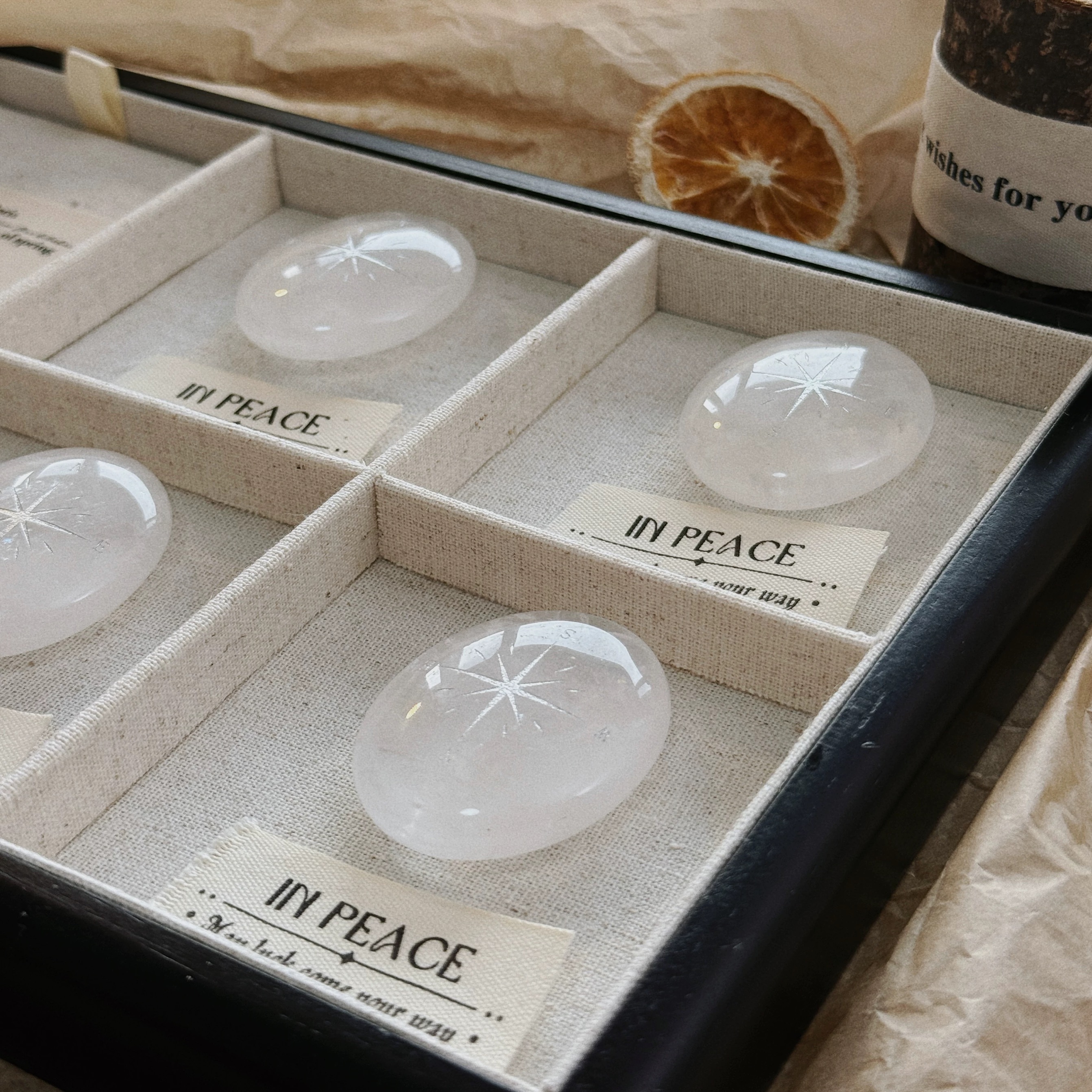 Clear Quartz Compass – Natural Crystal Energy Guide