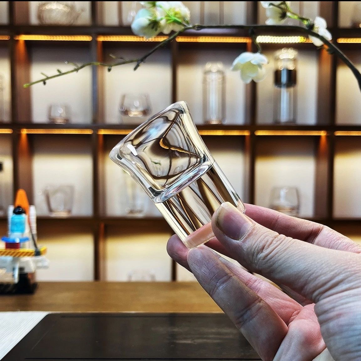 Raw Crystal 30ml Liquor Cup – Handcrafted Natural Crystal