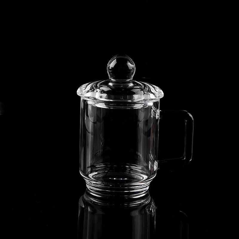 Crystal Glass With Cup Lip 300ml 400ml