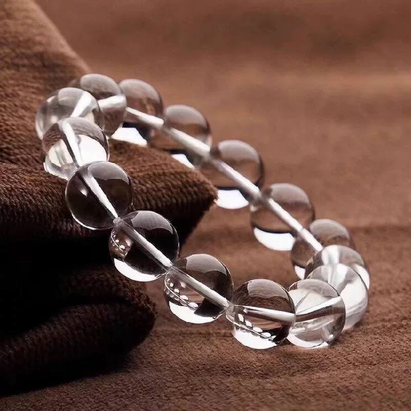 Natural white crystal bracelet