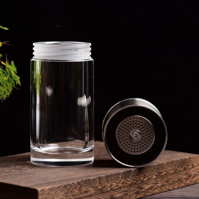 Raw Crystal Infuser Cup – Heat-Resistant & Filter Included