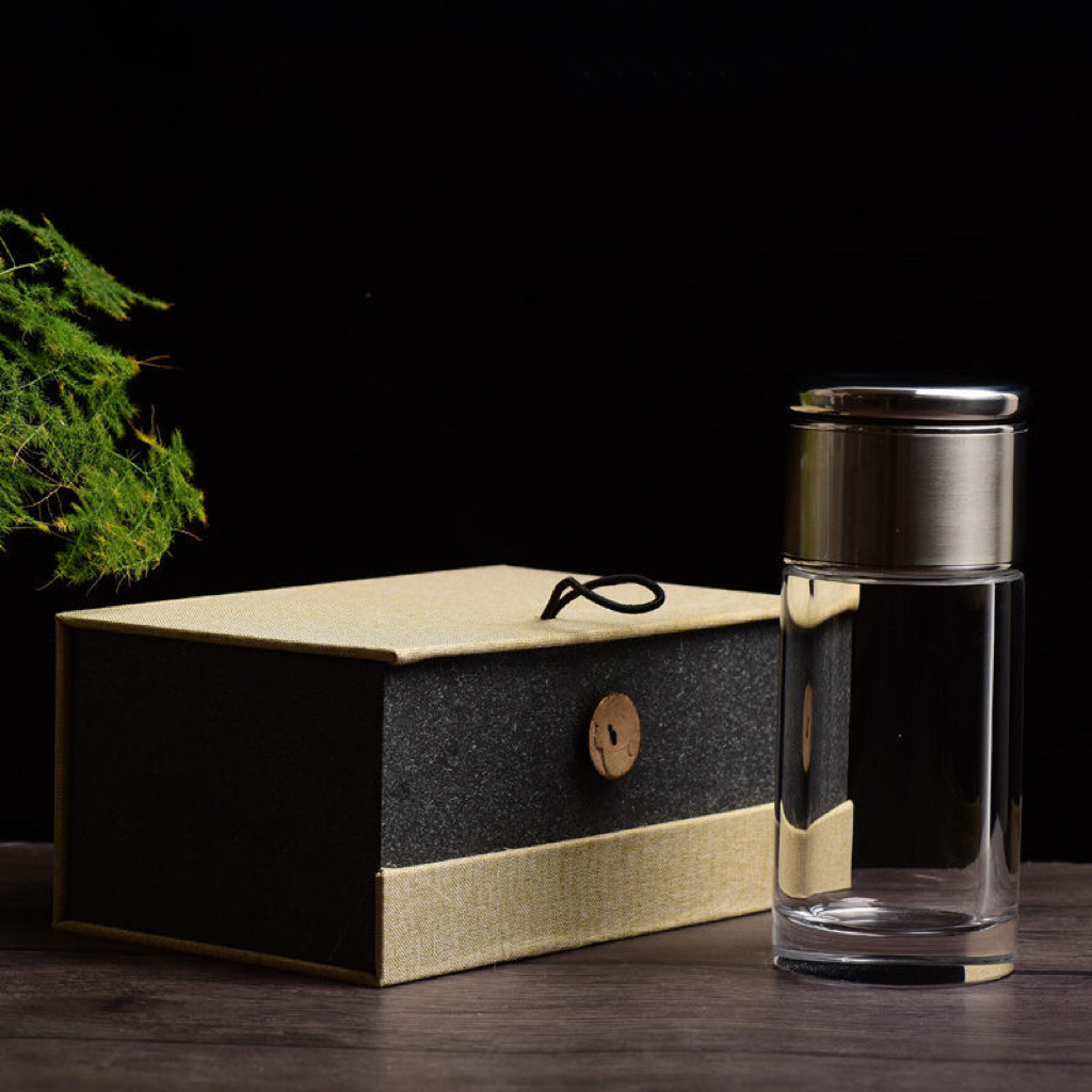 Raw Crystal Infuser Cup – Heat-Resistant & Filter Included