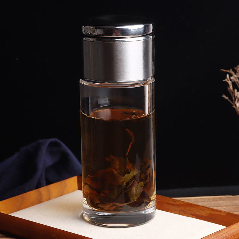 Raw Crystal Infuser Cup – Heat-Resistant & Filter Included