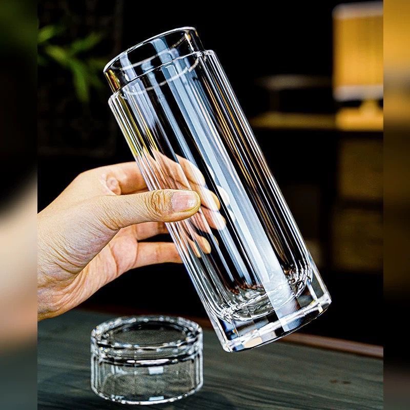 Raw Crystal Energy Water Bottle – Natural Healing & Hydration