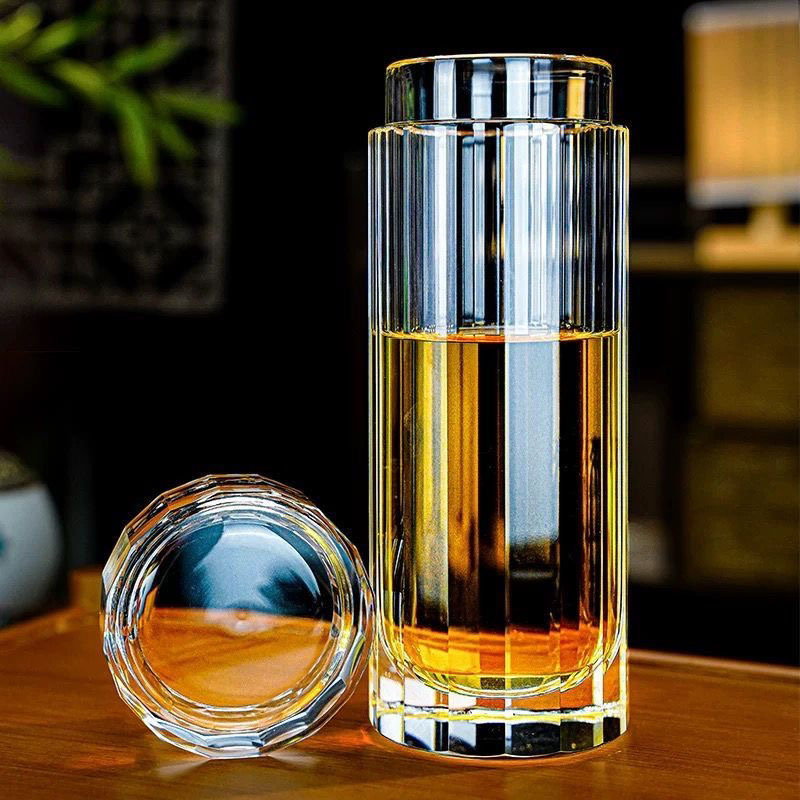 Raw Crystal Energy Water Bottle – Natural Healing & Hydration