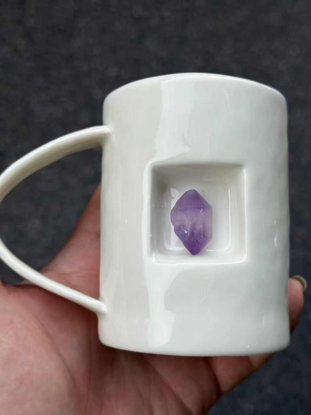The Clarity Set – Crystal Ceramic Mug & Signature Coffee
