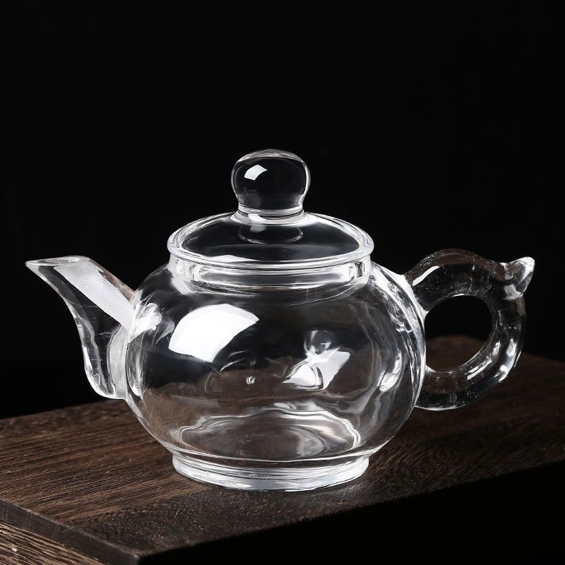 Natural White Crystal Teapot & Tea Set – Elegant Artisan Tea Experience