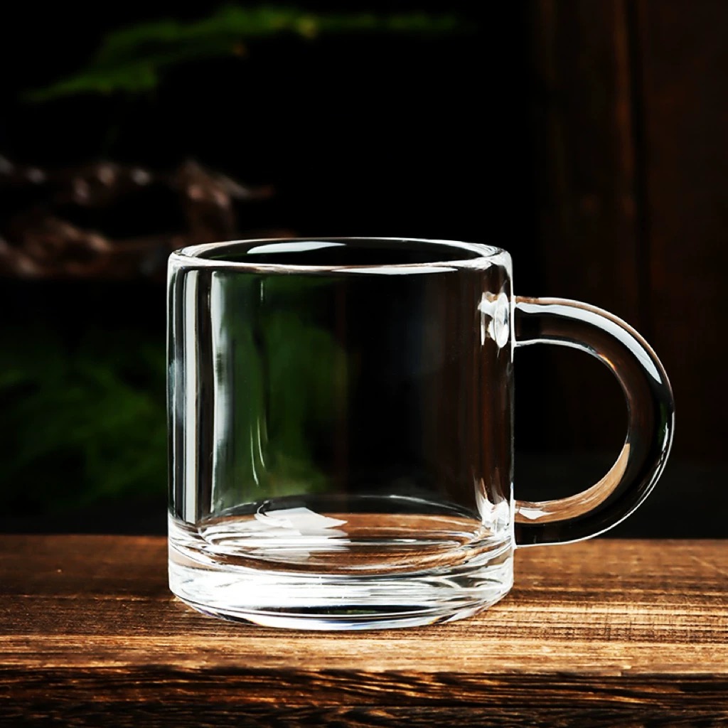 Natural Raw White Crystal Tea Cup & Shot Cup – Hand Carved Clear Quartz Drinking Cup