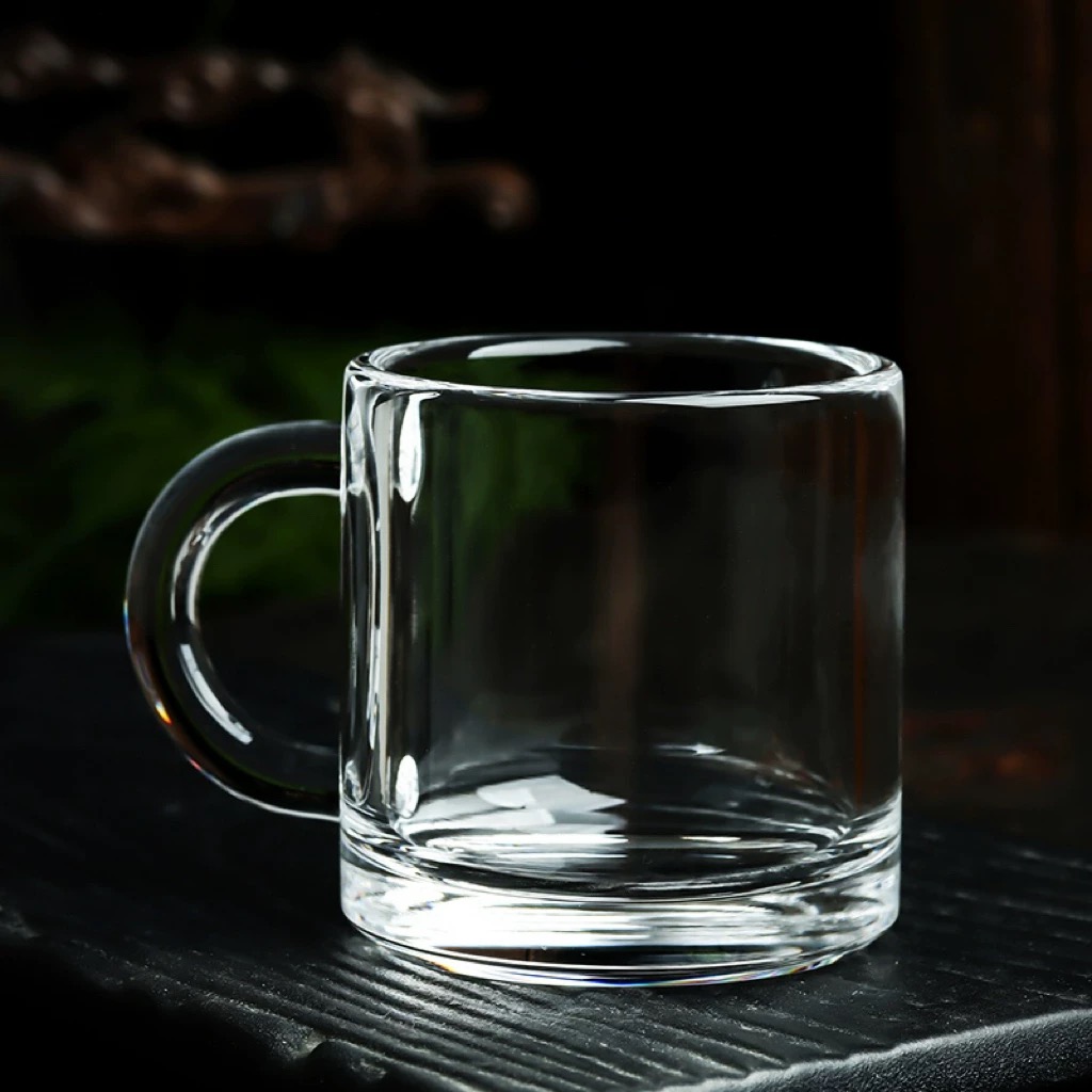 Natural Raw White Crystal Tea Cup & Shot Cup – Hand Carved Clear Quartz Drinking Cup