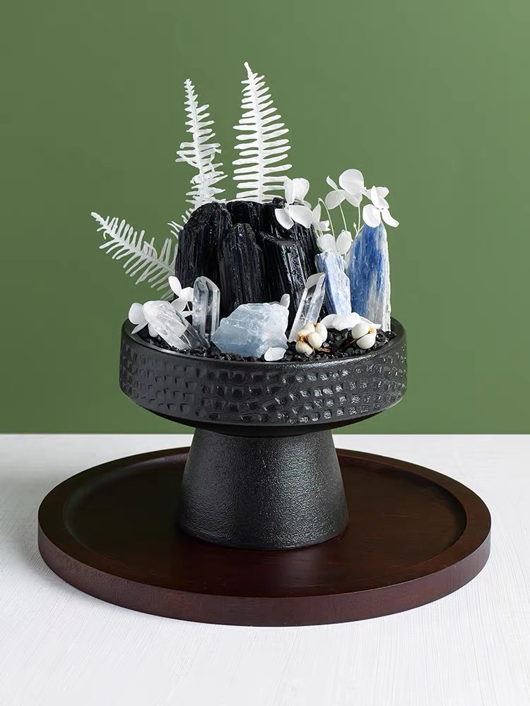 Natural Raw Crystal Clusters – Authentic White & Blue Quartz Rough Stones for Home Decor & Healing Energy