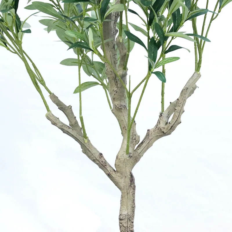 Large Artificial Olive Tree in Pot – Faux Potted Plant for Indoor Home Decor