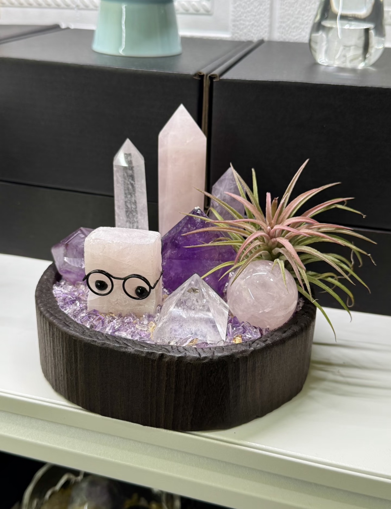 Amethyst | Rose Quartz | Clear Quartz Energy Bowl