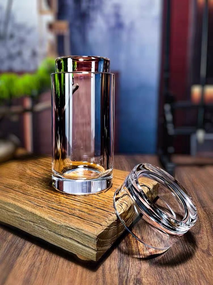 Thickened Raw Crystal Cup – Hand-Carved Natural Gemstone Drinkware