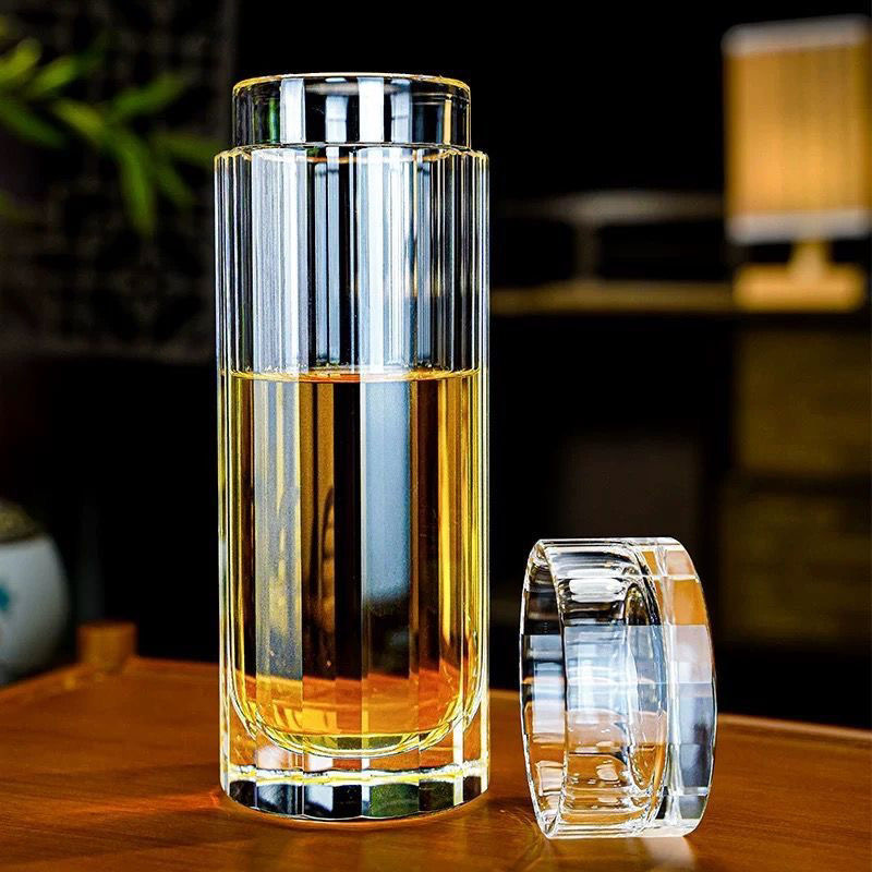 Raw Crystal Energy Water Bottle – Natural Healing & Hydration