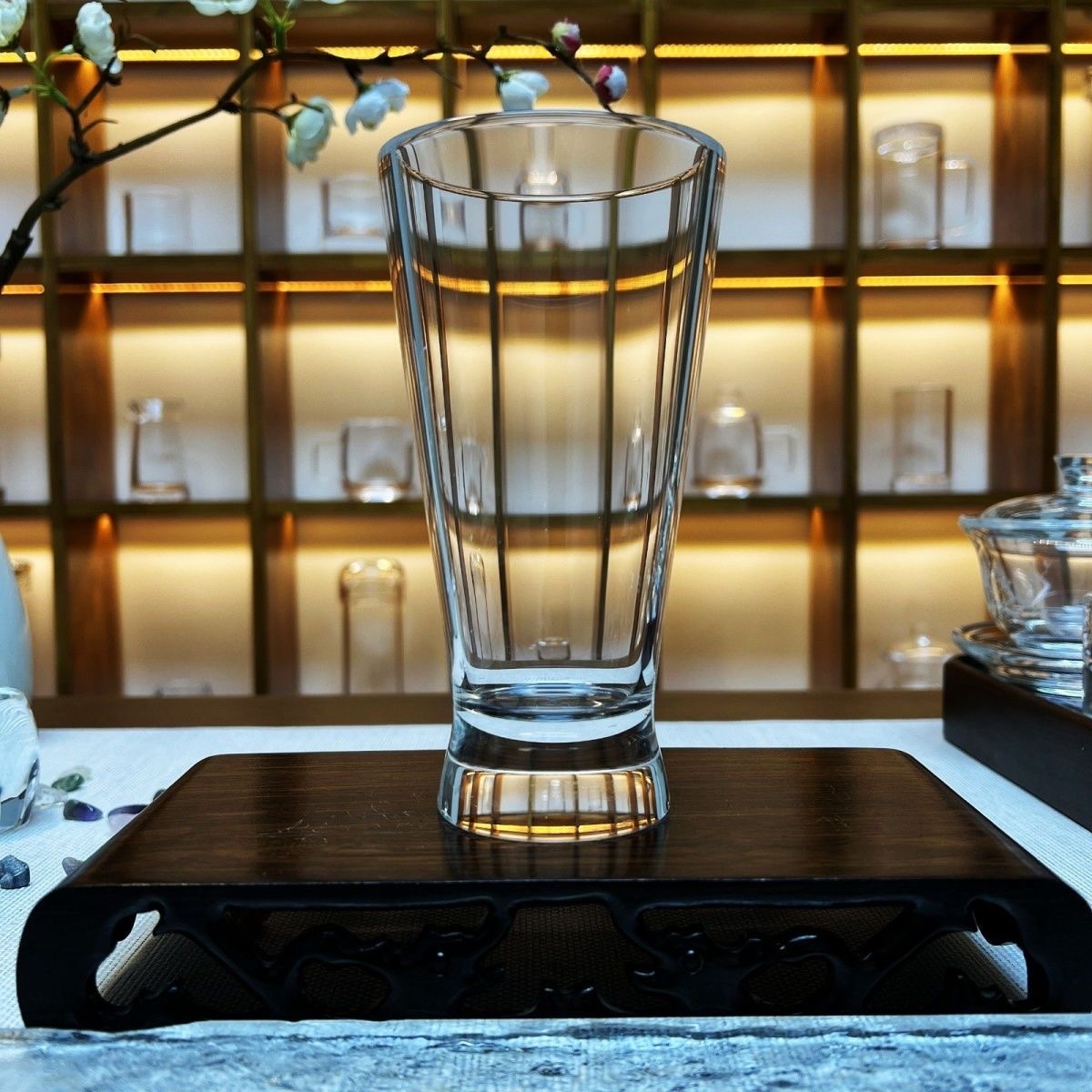 Raw Crystal Cocktail Cup – Handcrafted Natural Crystal