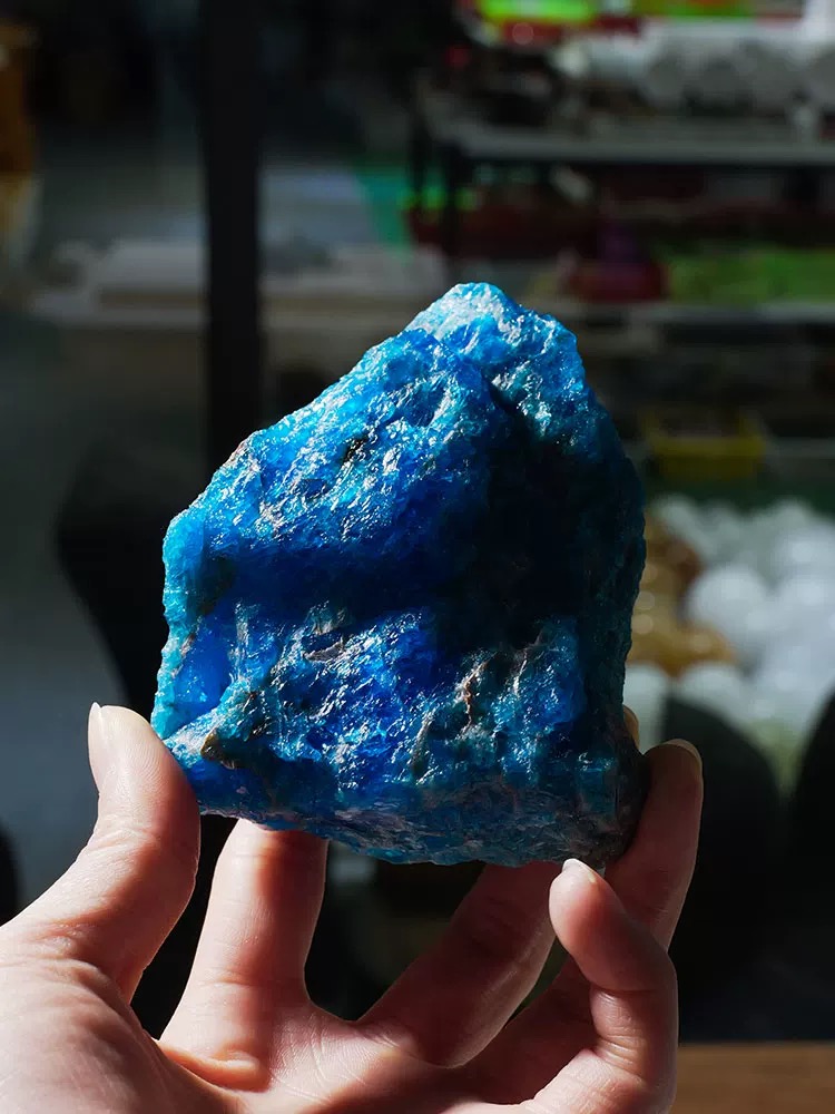 Natural Blue Phlogopite Raw Stone – Healing Crystal, Mineral Specimen