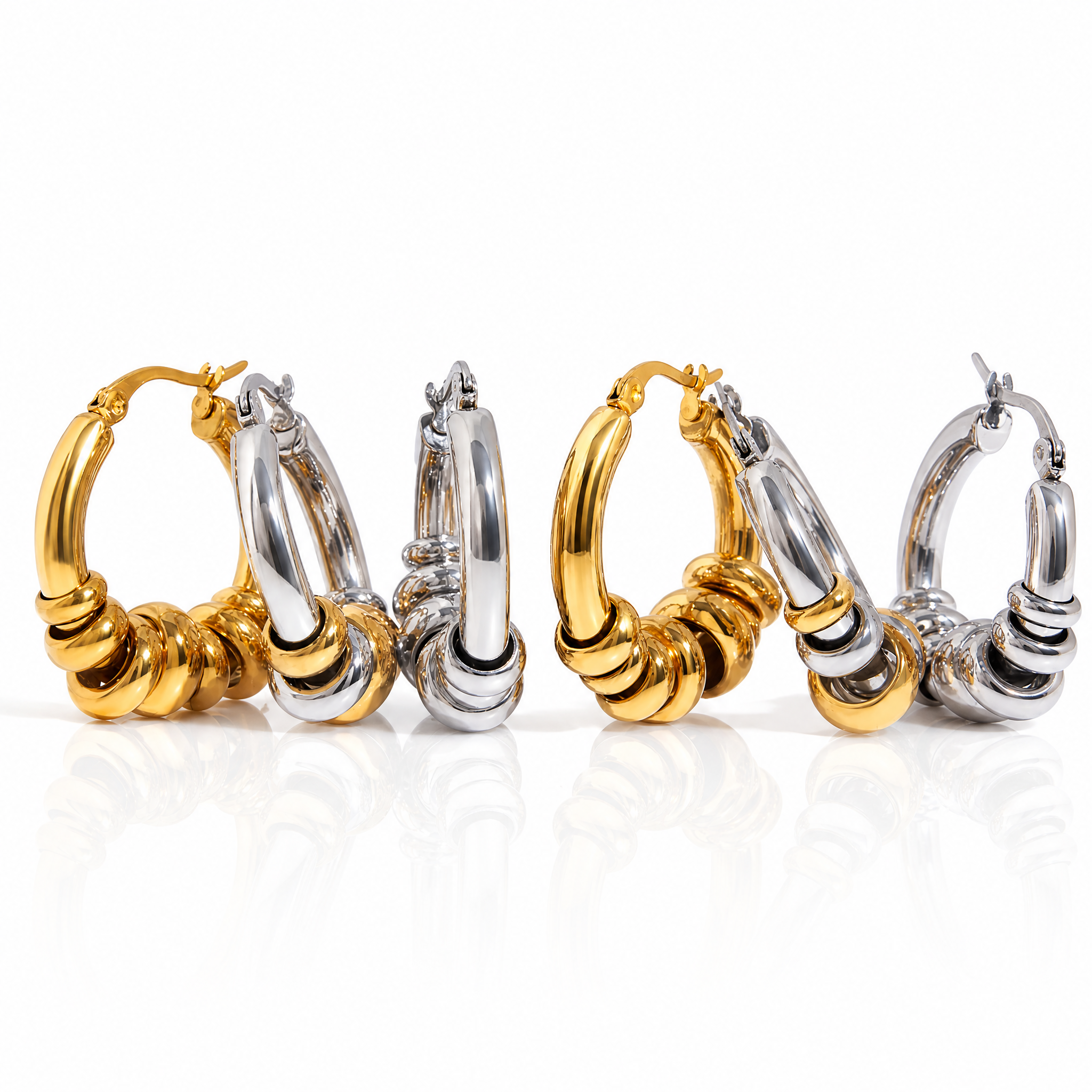 Chunky Hoop Earrings — Vintage Energy for Every Look