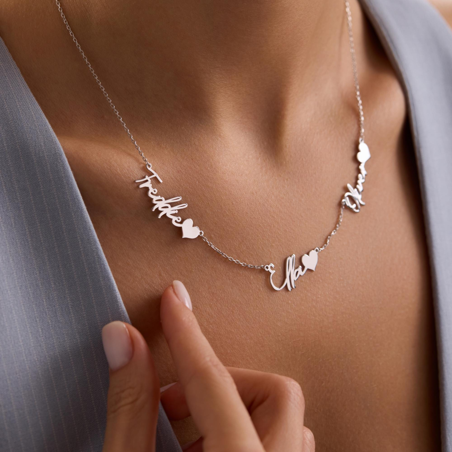 Personalized Family Name Necklace