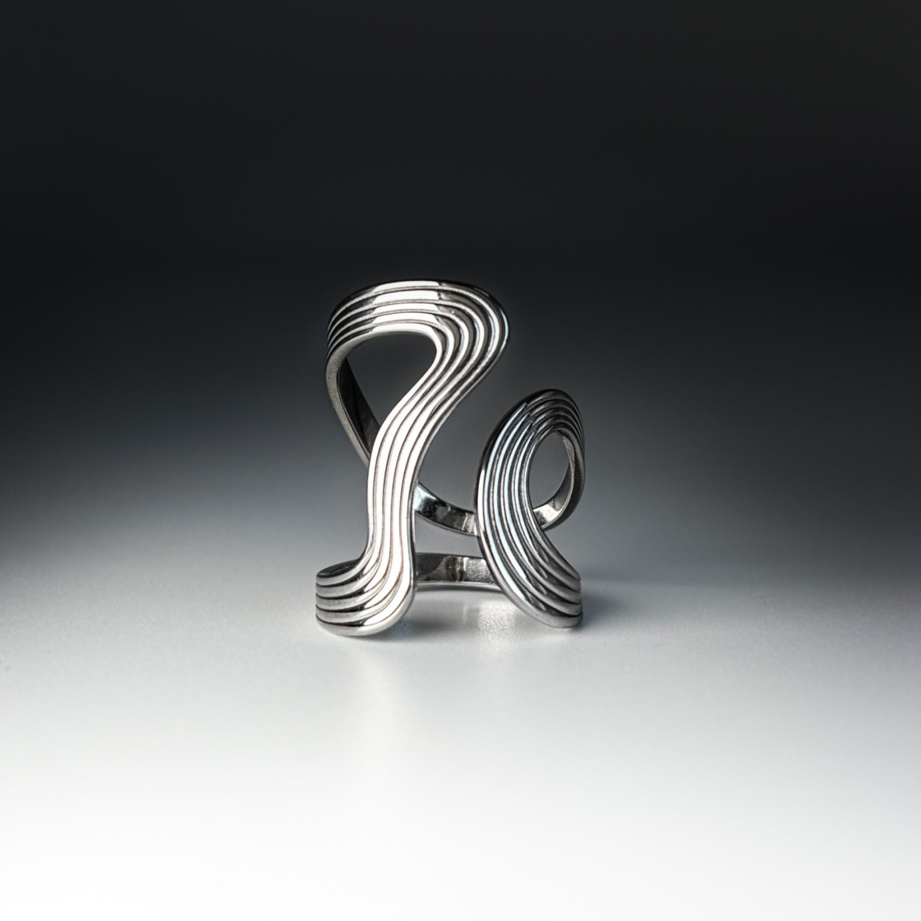 Thick Wave Ring