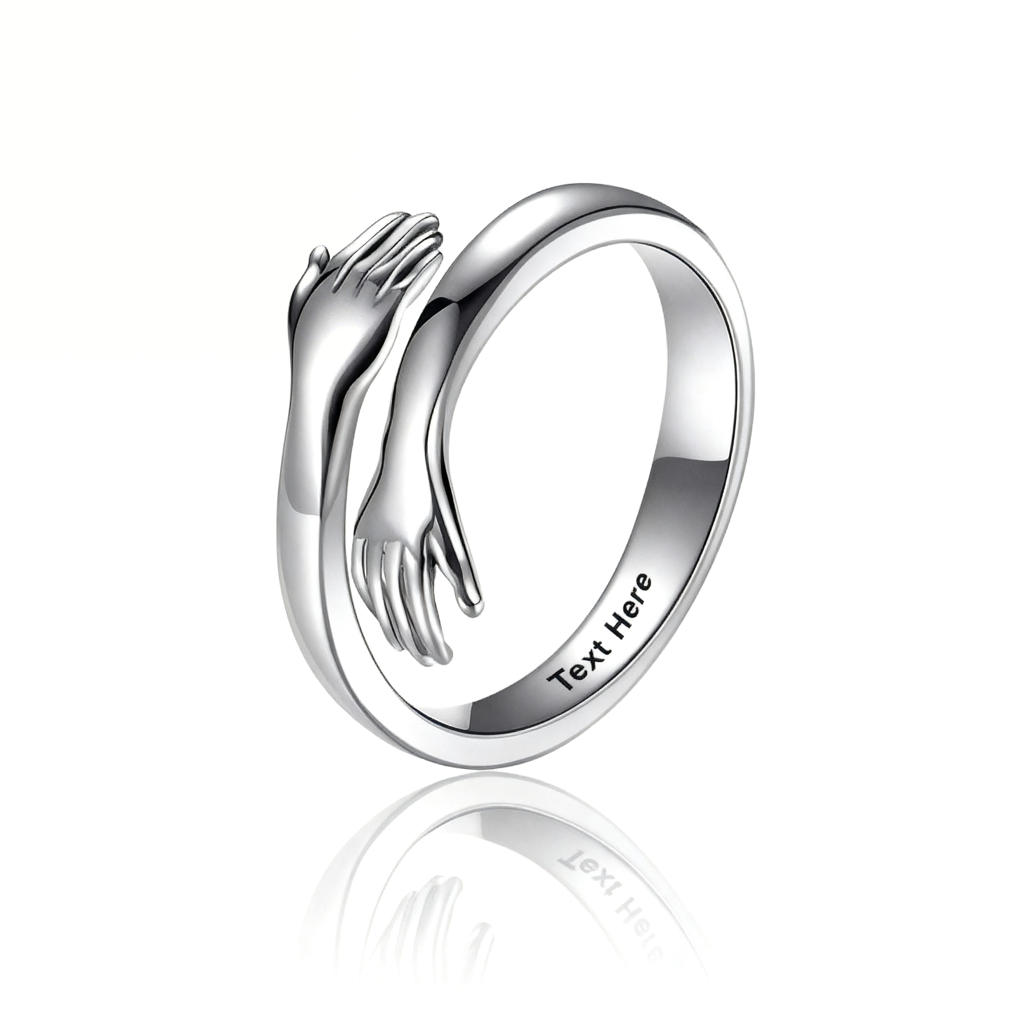 Personalized Hug Ring