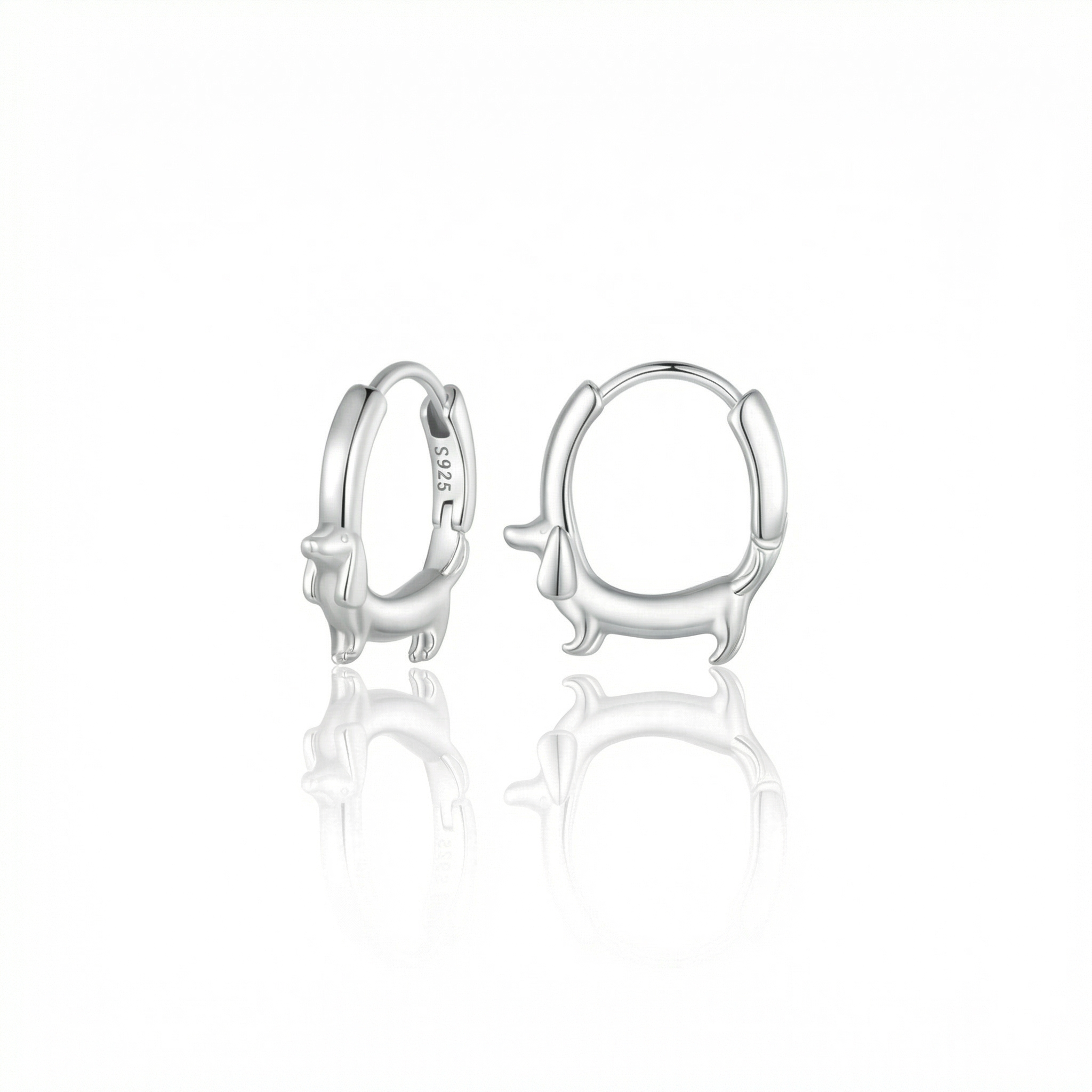 Dachshund Hoop Earrings-A Little Personality You Can Wear