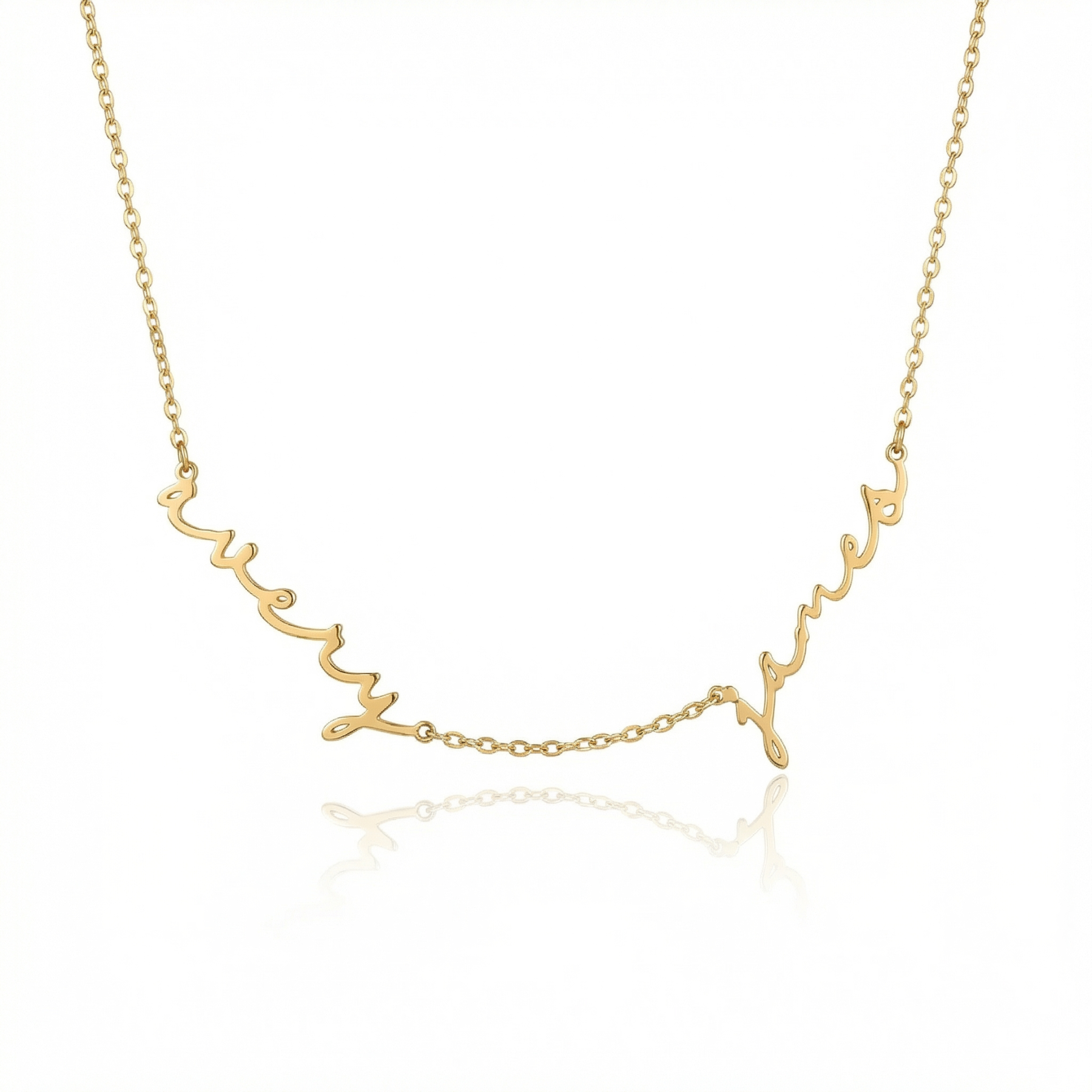 Multiple Name Handwriting Necklace