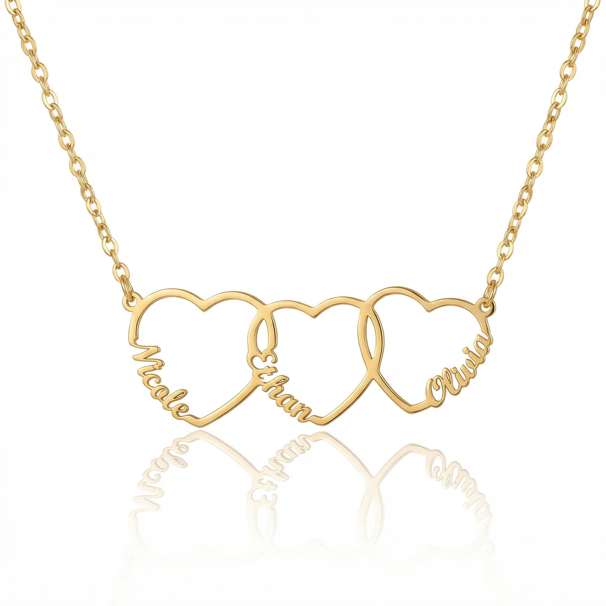 Personalized Heart Name Necklace