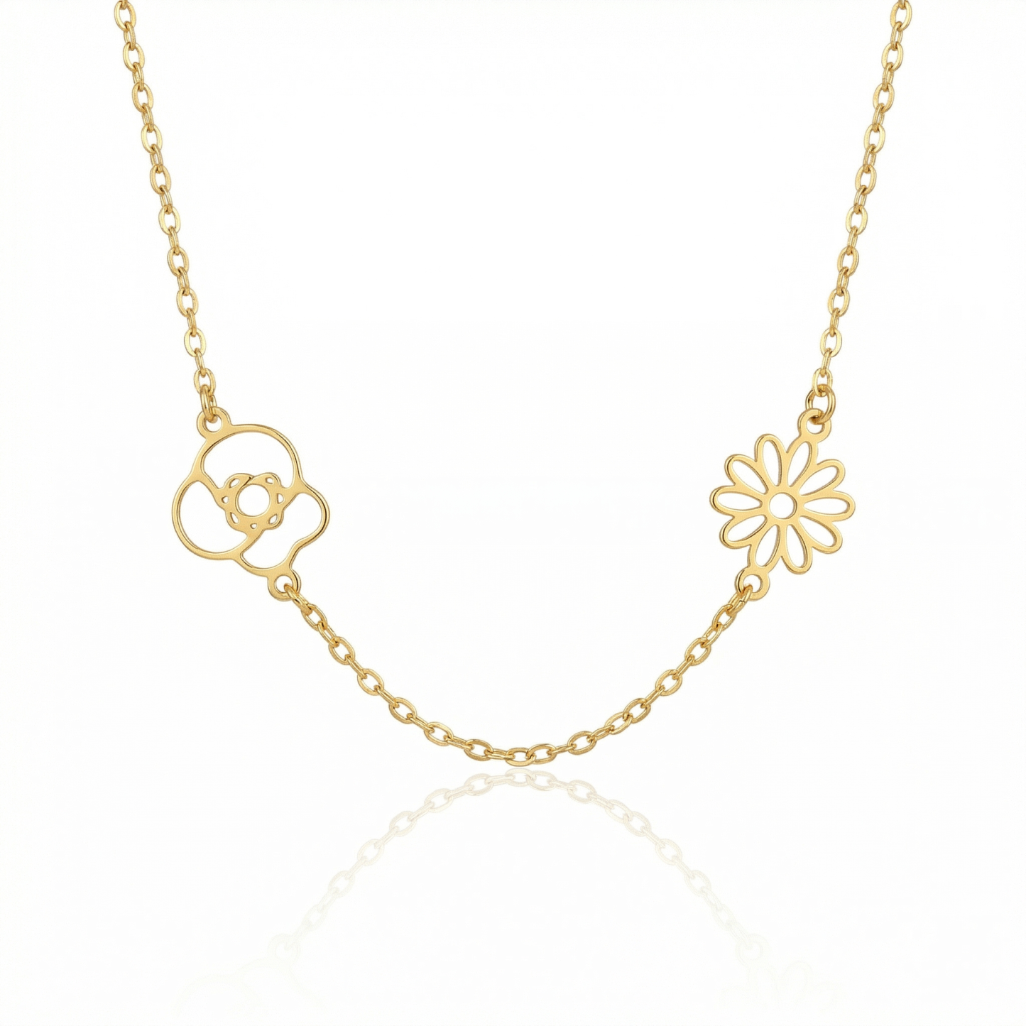 Personalized Birth Flower Necklace
