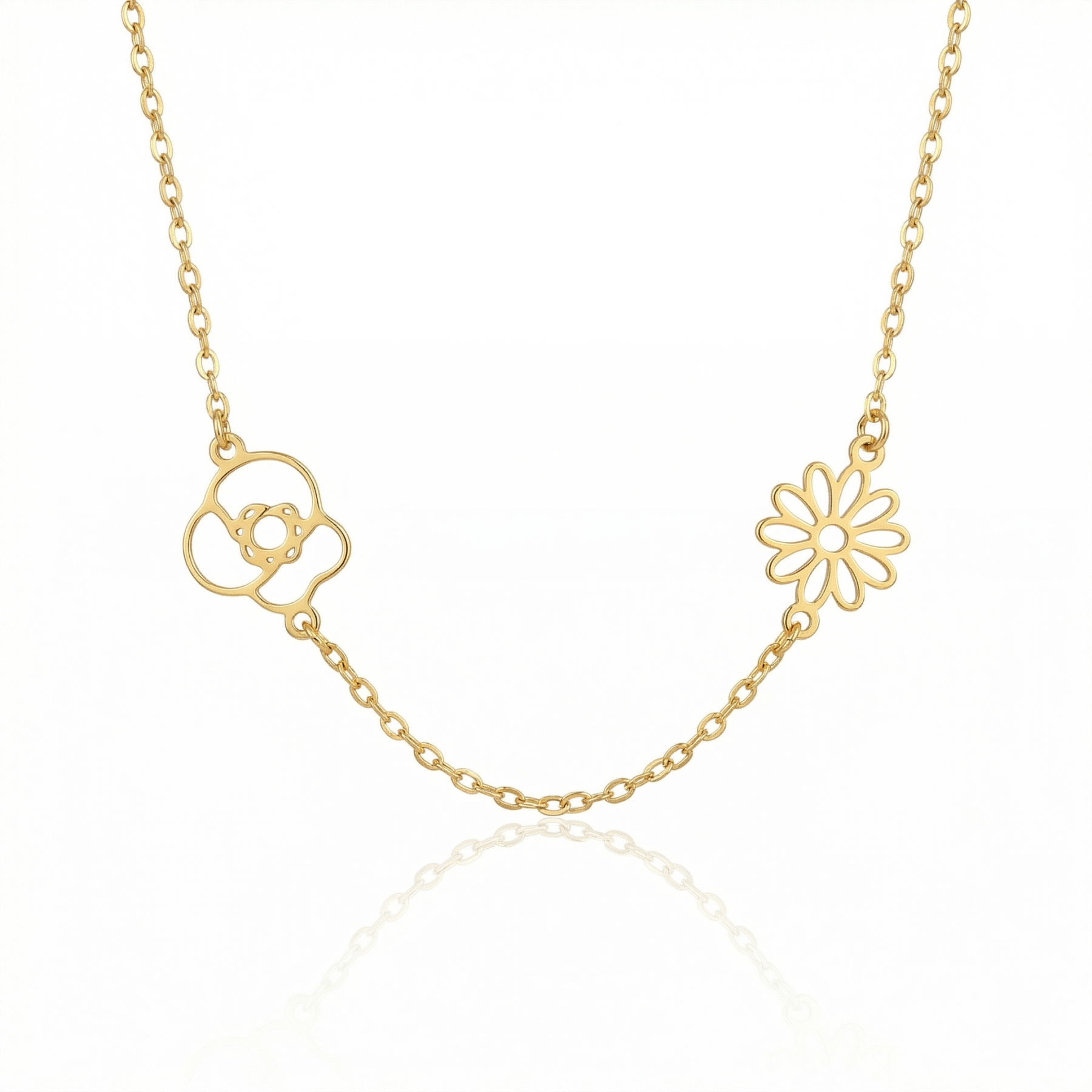 Personalized Birth Flower Necklace