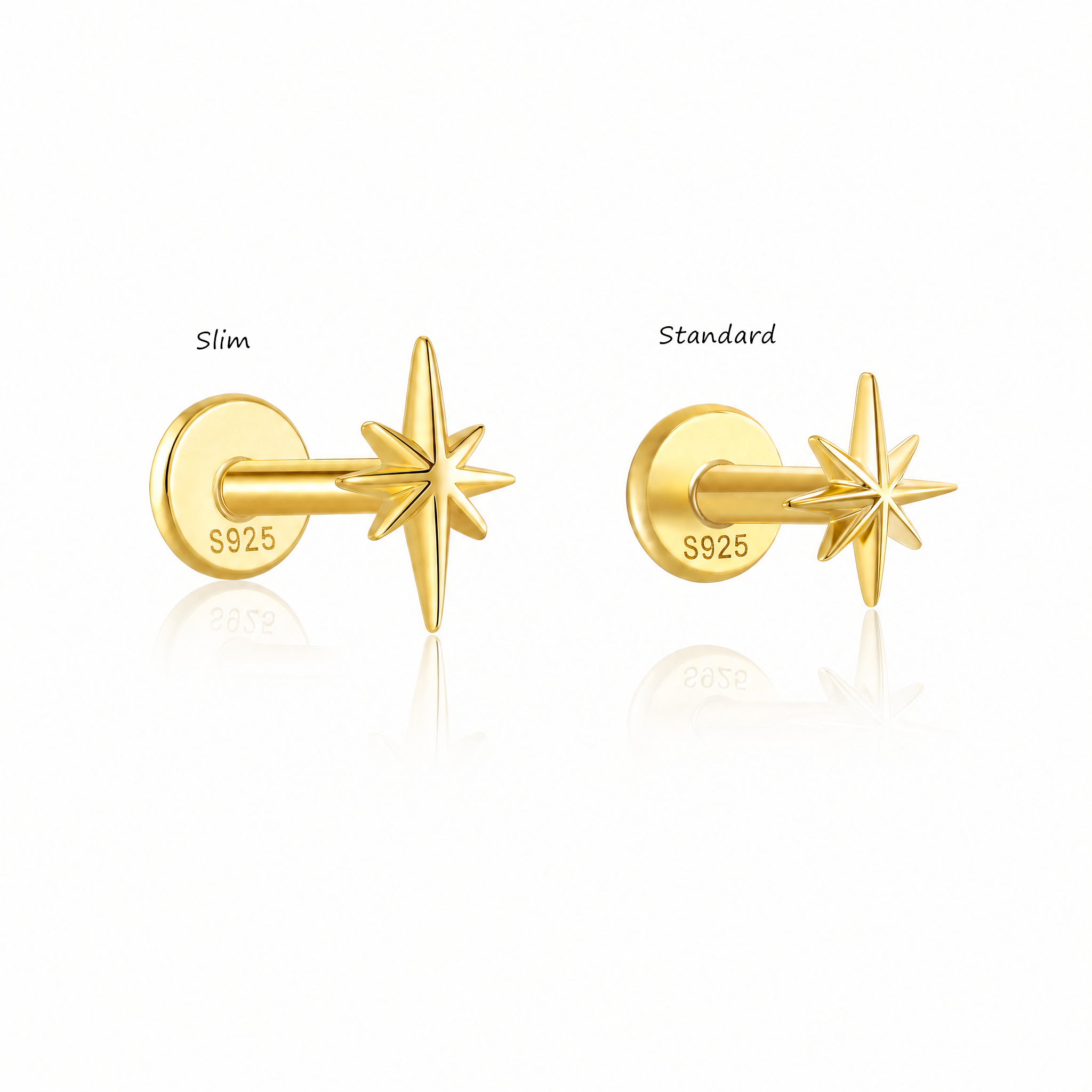 A Small Spark You Keep On — Starburst Flat Back Stud