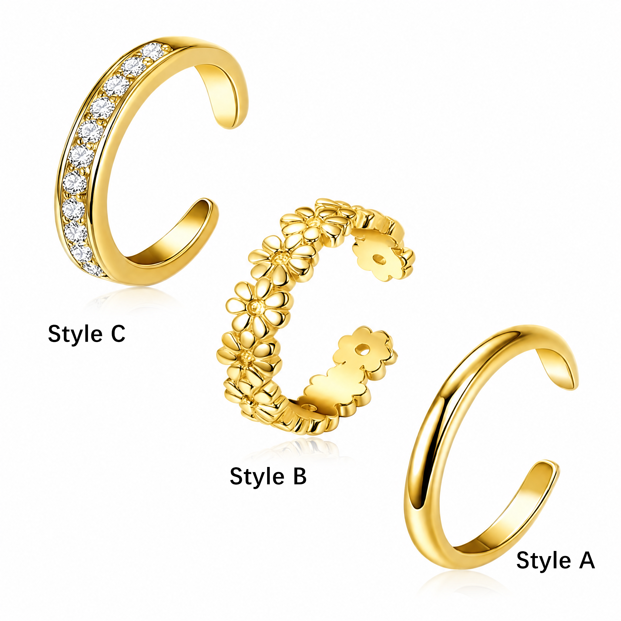Delicate Stackable Toe Ring