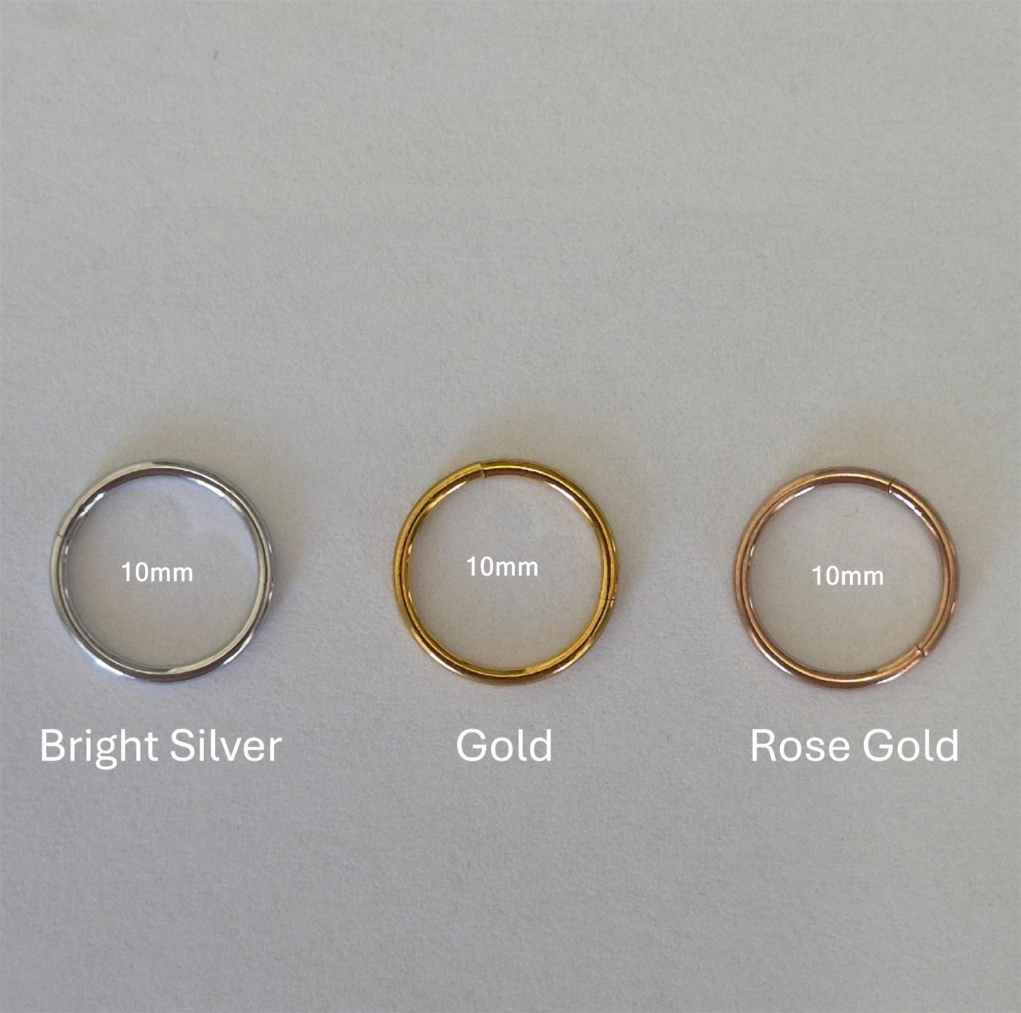 Hinged Clicker Nose Ring Earrings — Fine Lines, Endless Styling
