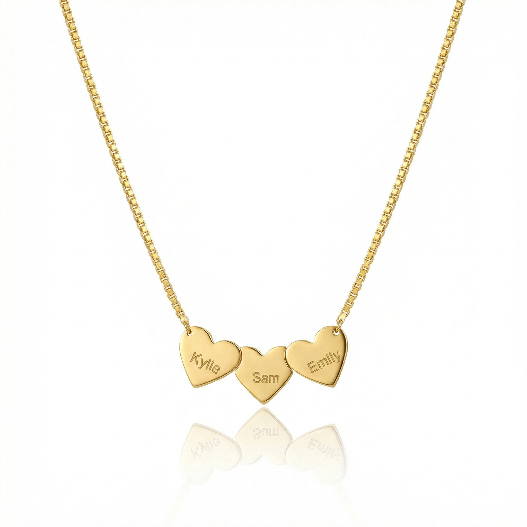 Personalized One-piece Heart-shaped Name Necklace