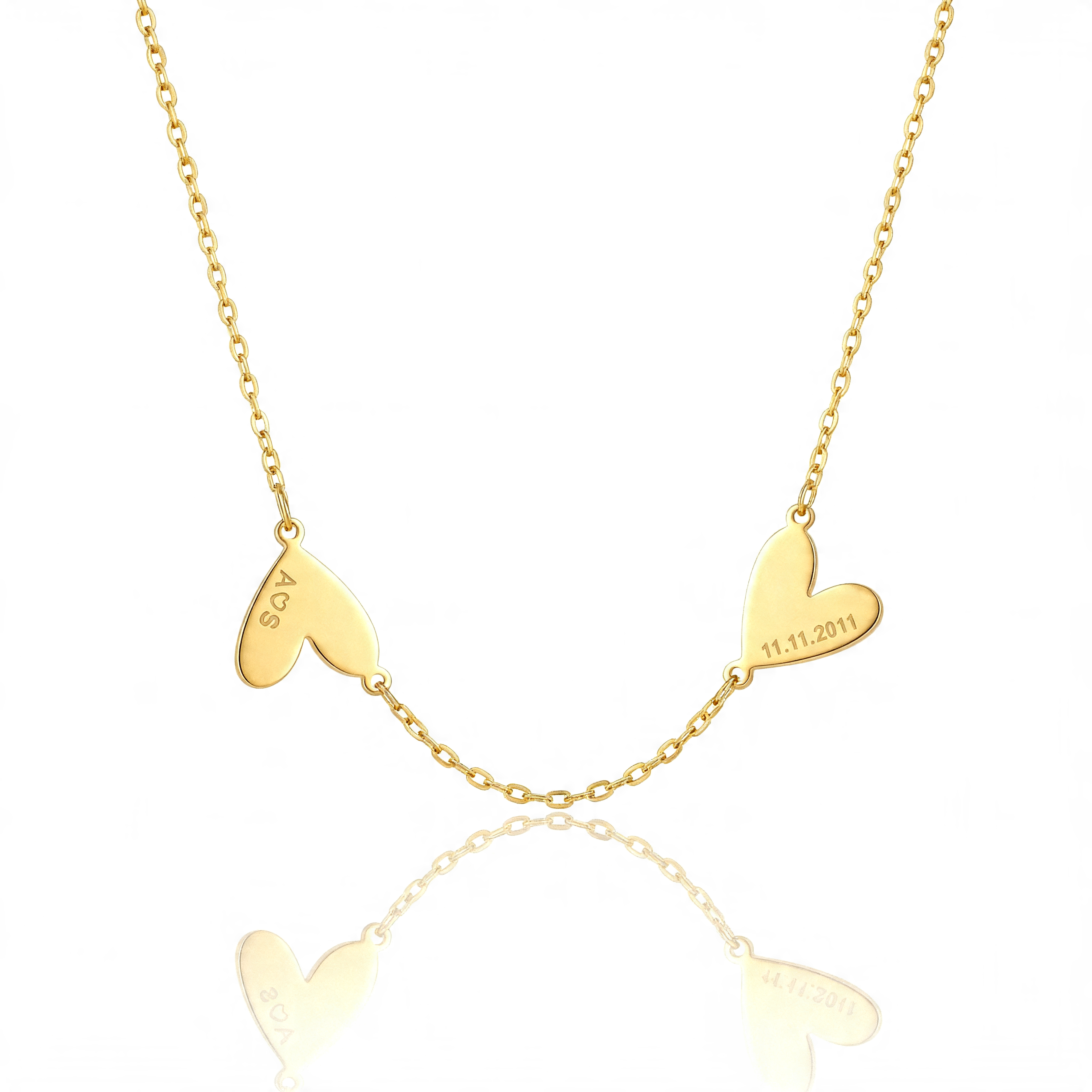 Personalized Heart Name Necklace