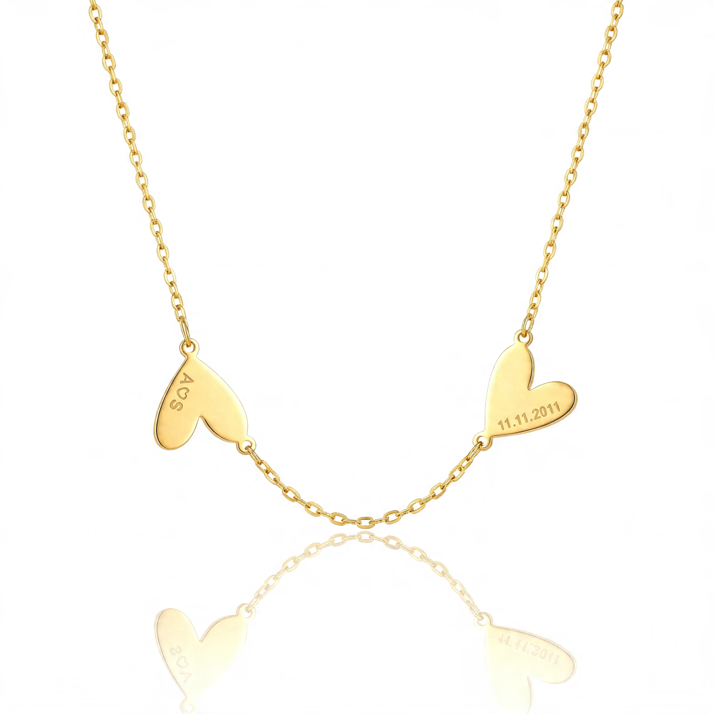 Personalized Heart Name Necklace