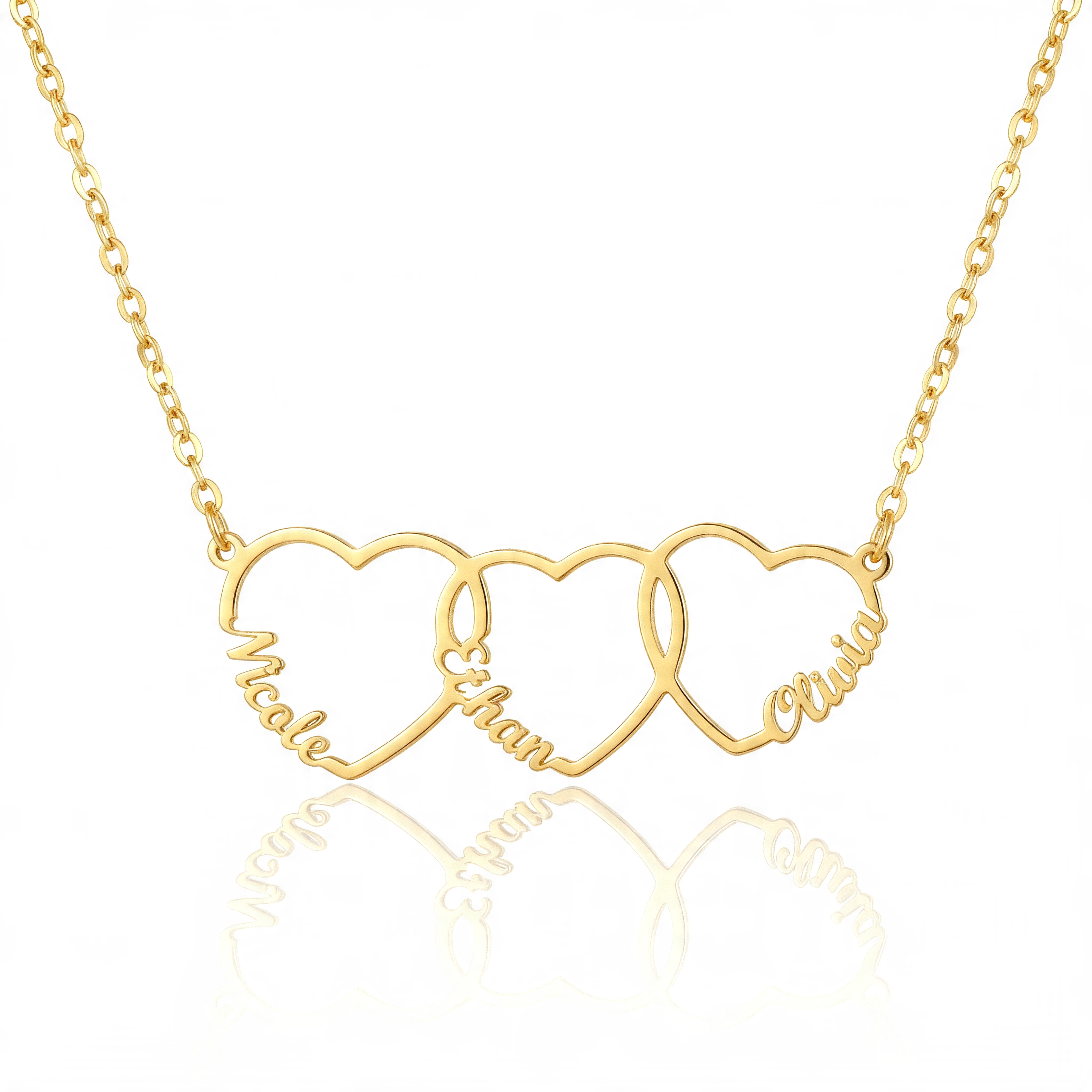 Personalized Heart Name Necklace