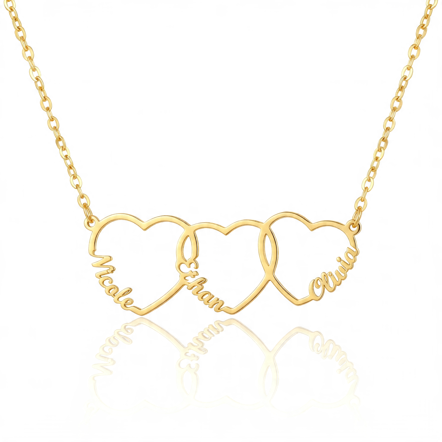 Personalized Heart Name Necklace