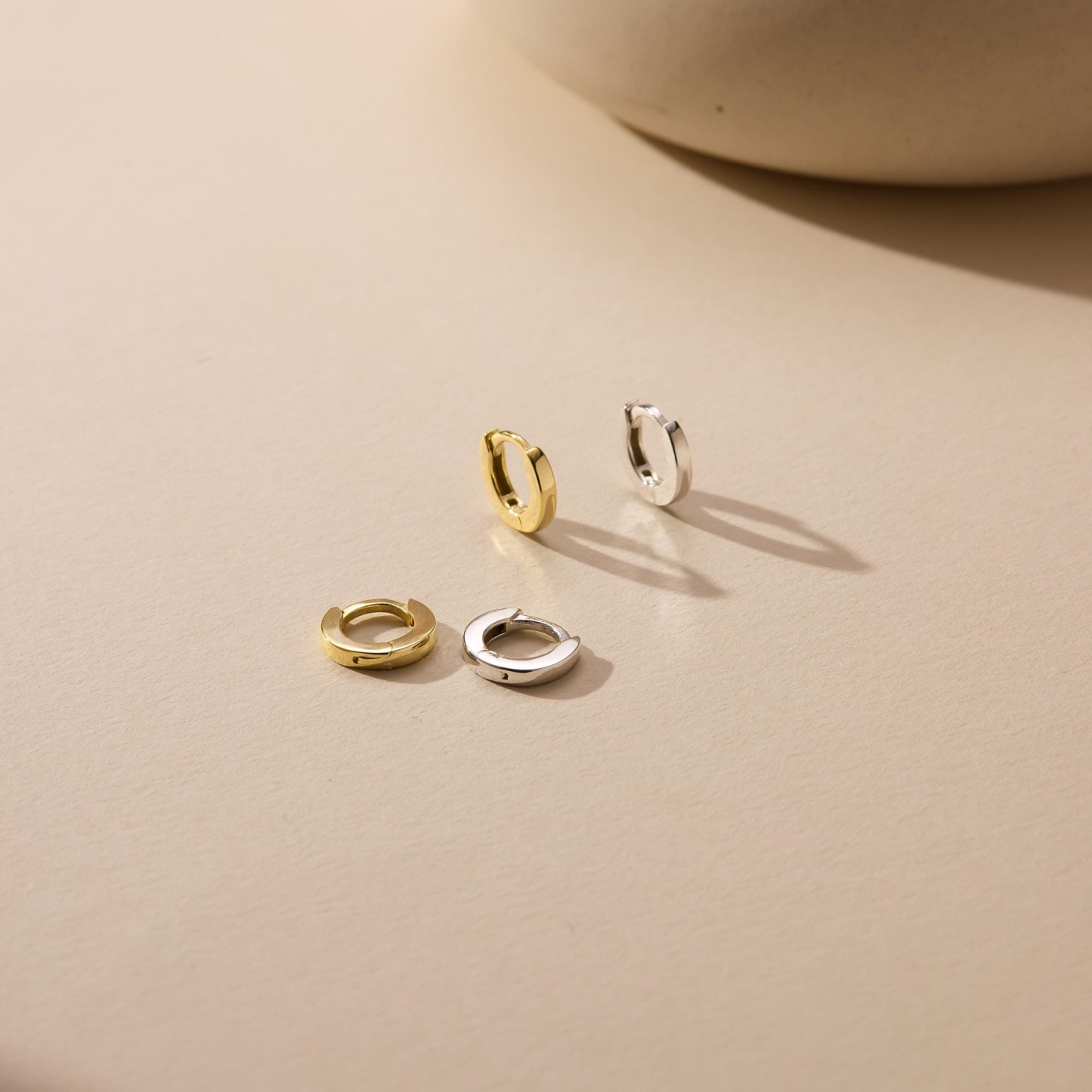 Minimal Mini Hoops — Tiny Shine for Every Day