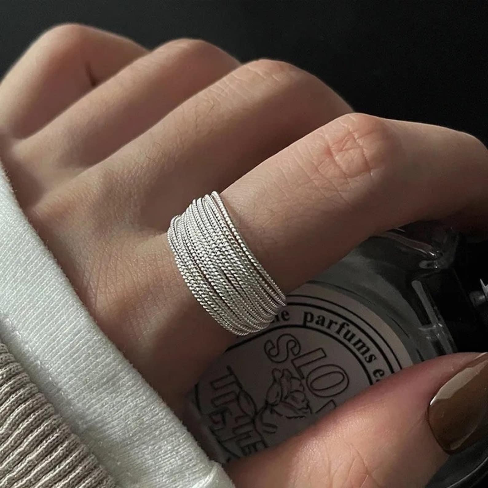 Statement Sterling Silver Ring