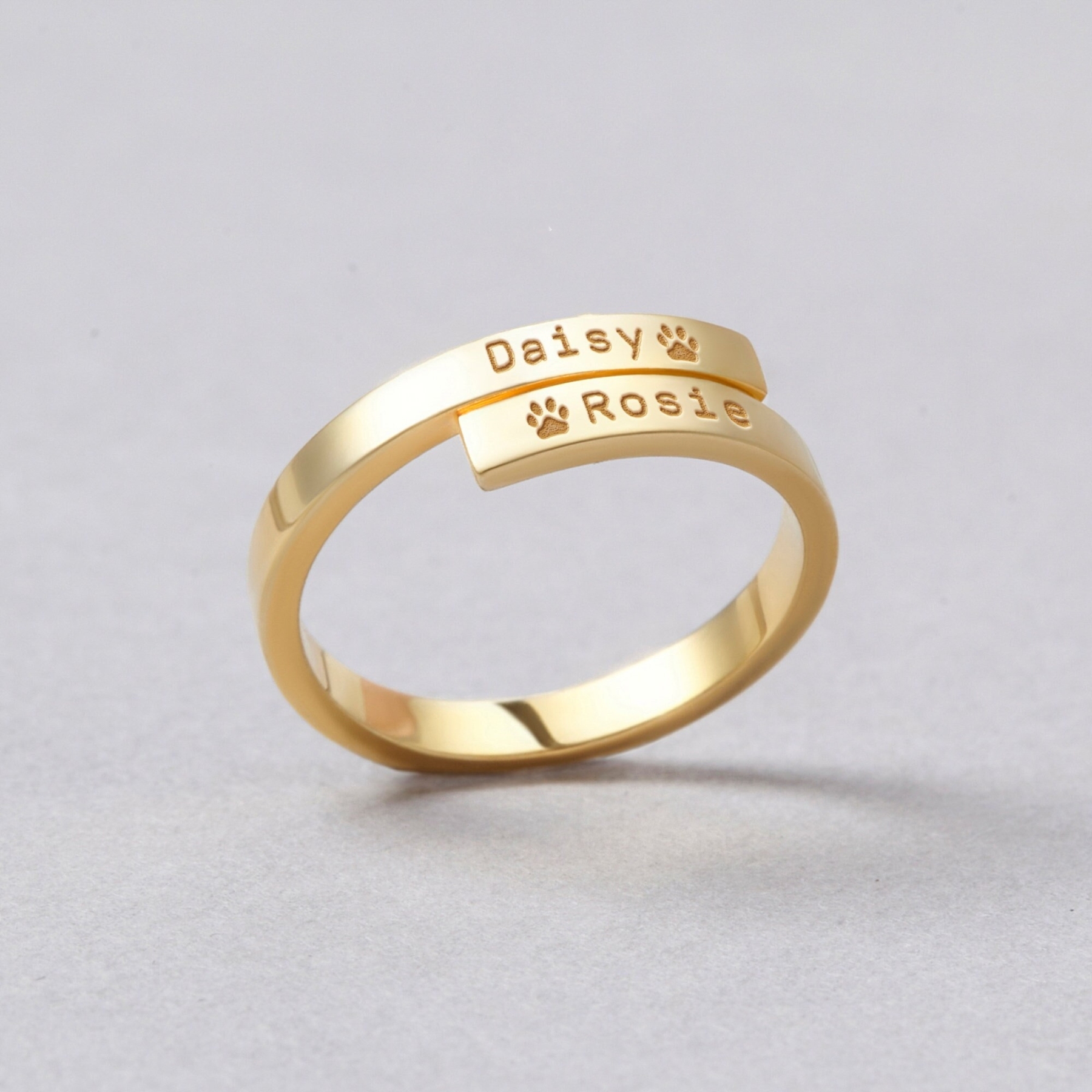 Personalized Pet Name Ring