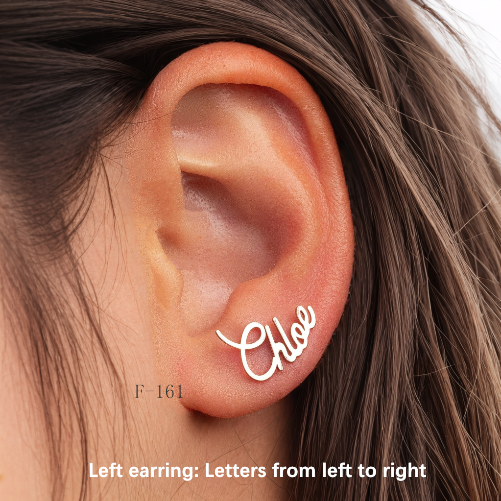 Personalized Name Earrings
