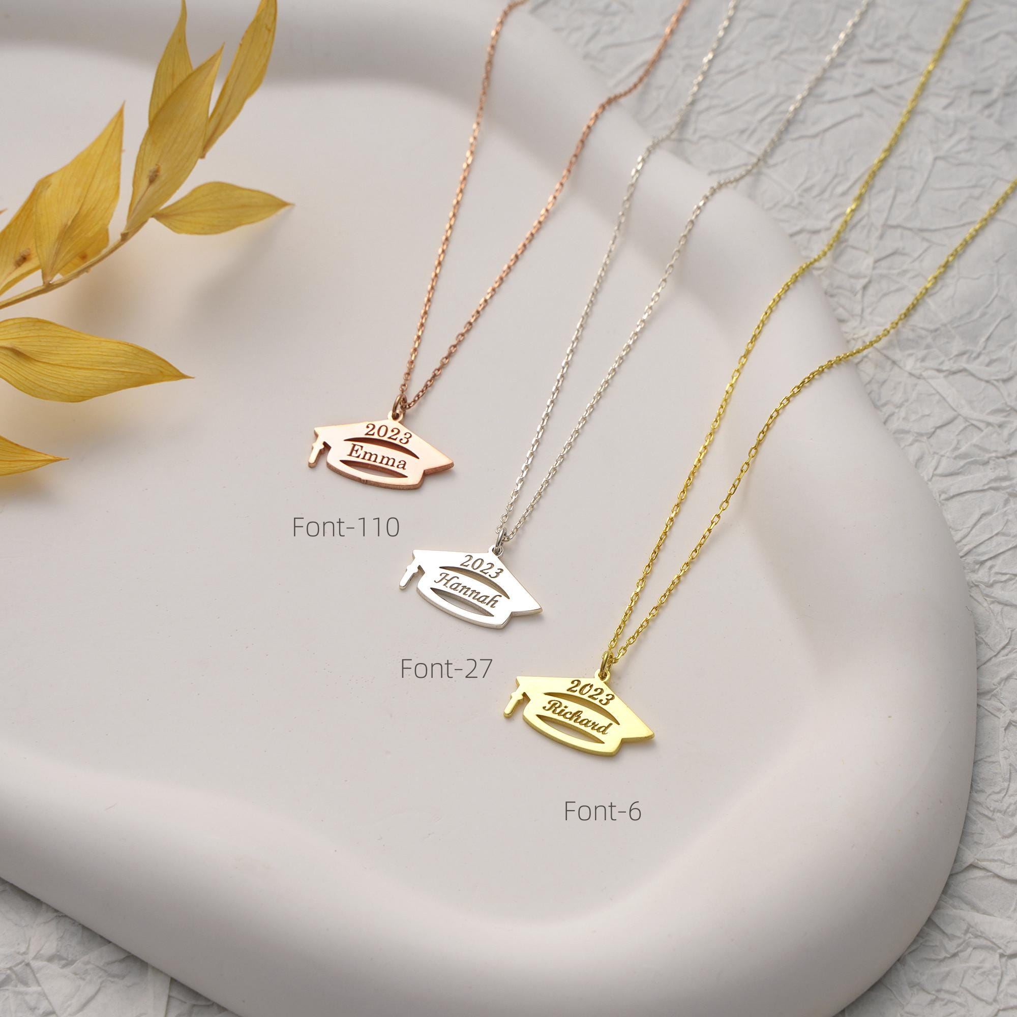 Personalized Graduation Necklace