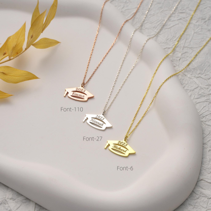 Personalized Graduation Necklace