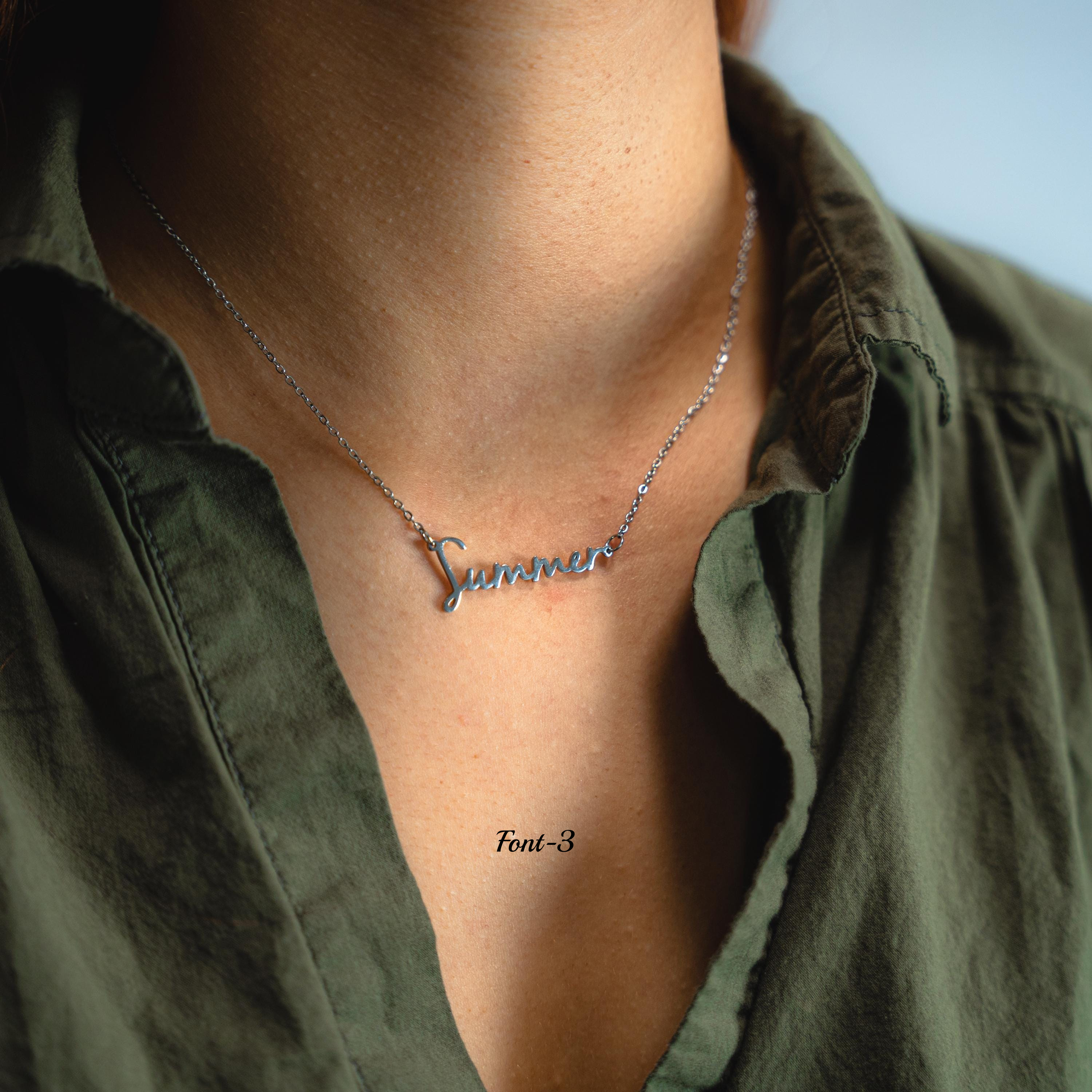 Personalized Name Necklace