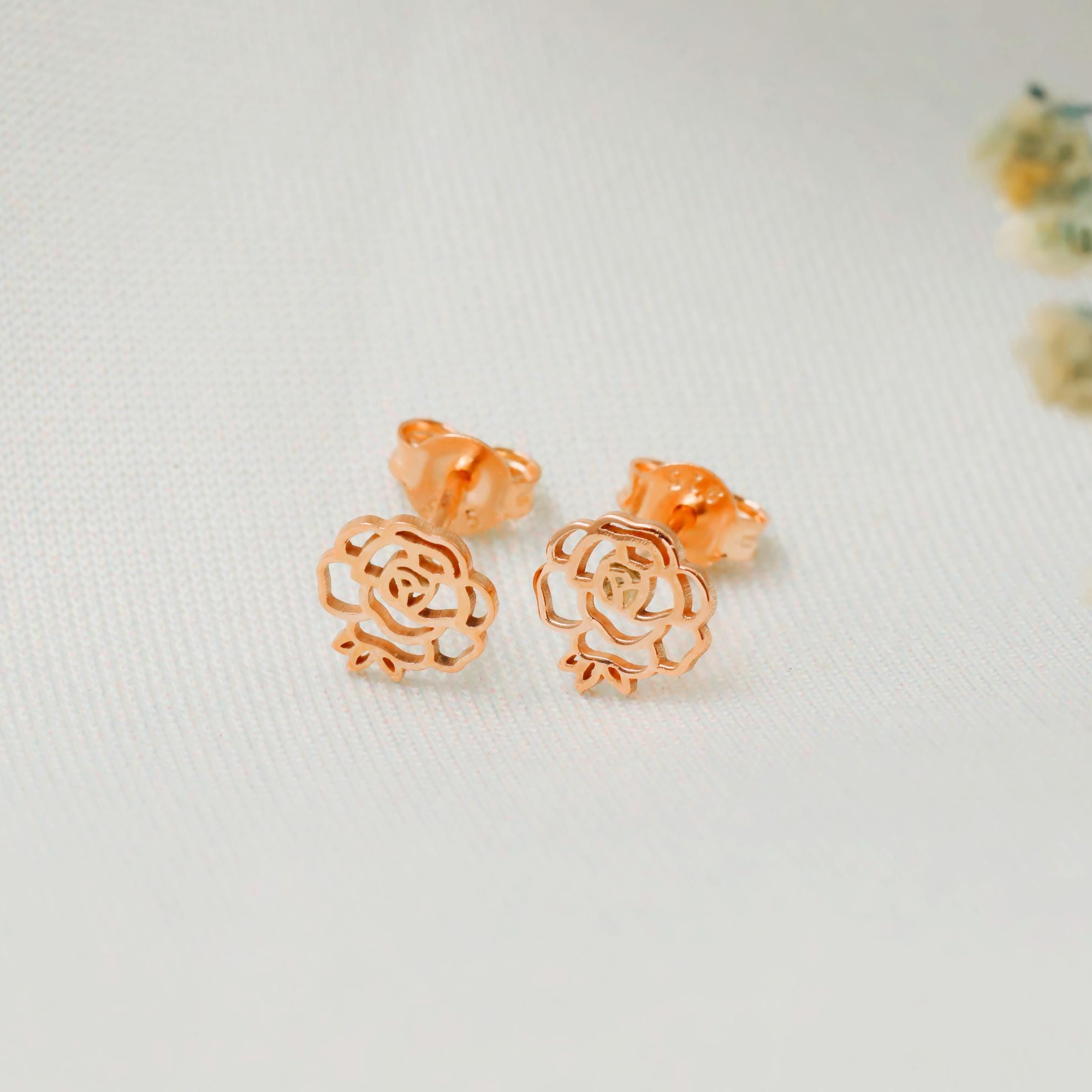 Birth Flower Earring