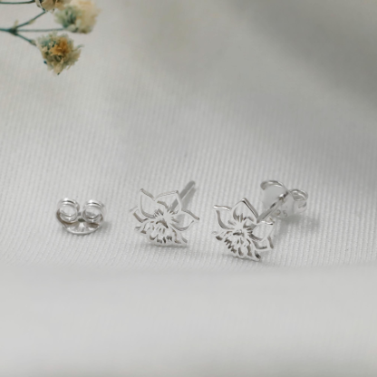 Birth Flower Earring