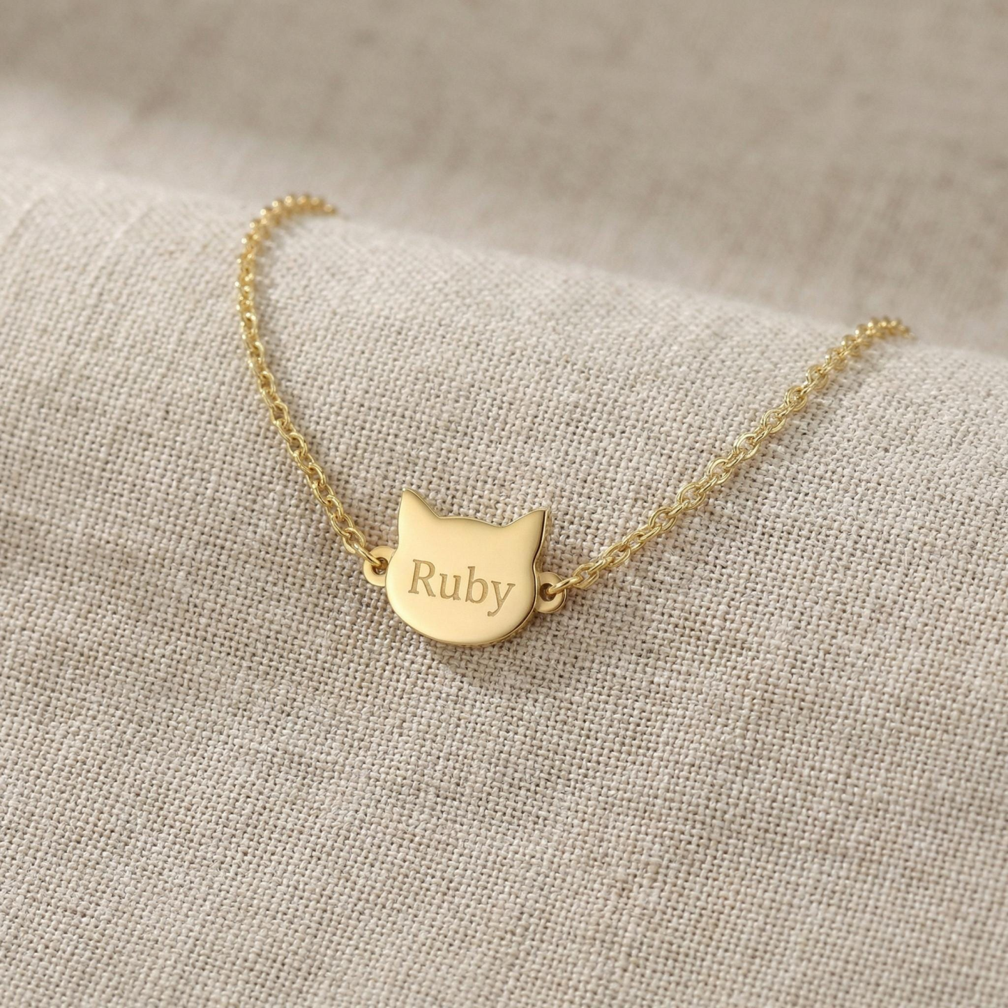 Personalized Cat Name Bracelet