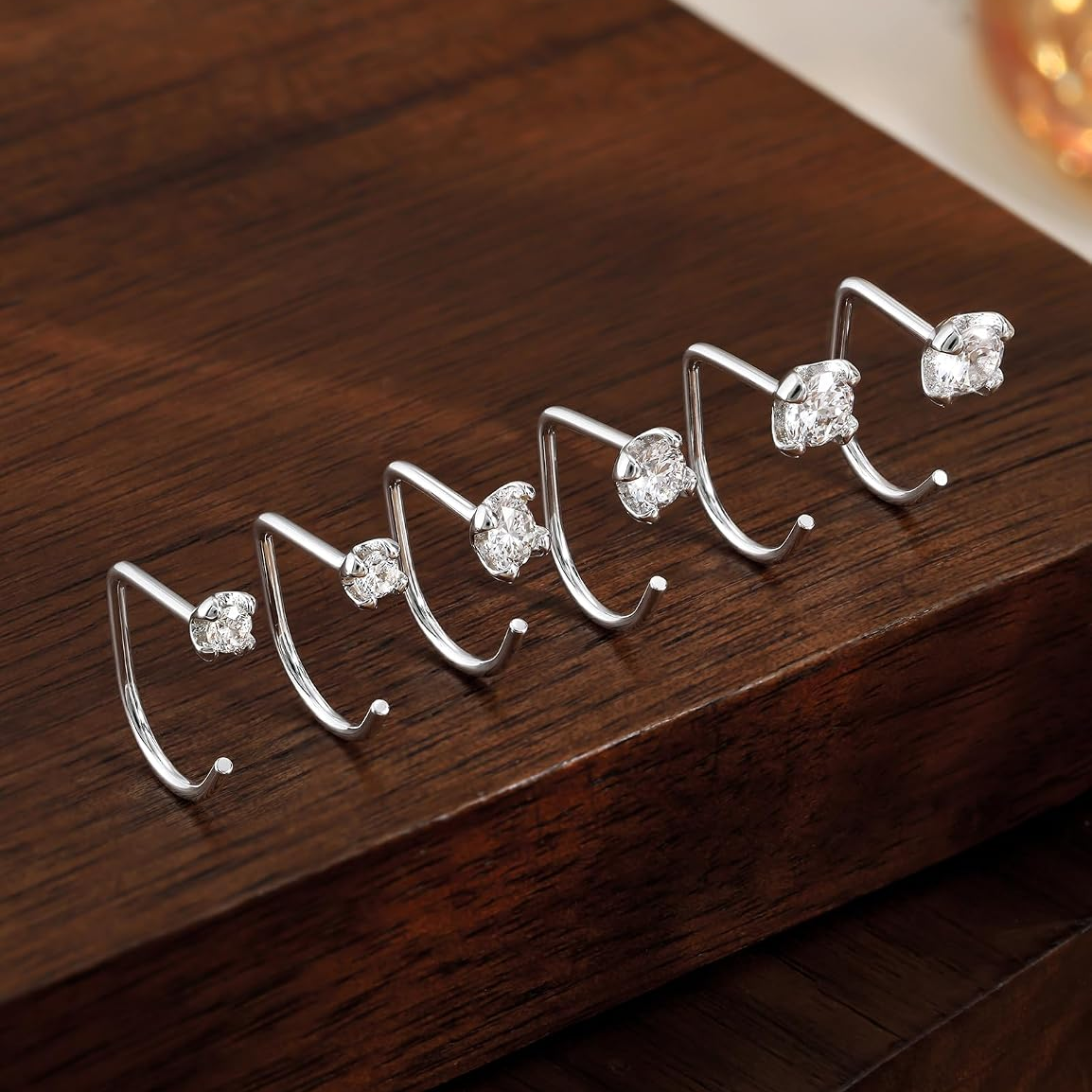 Stackable Half Hoop Earring Set — Sparkle Made Easy