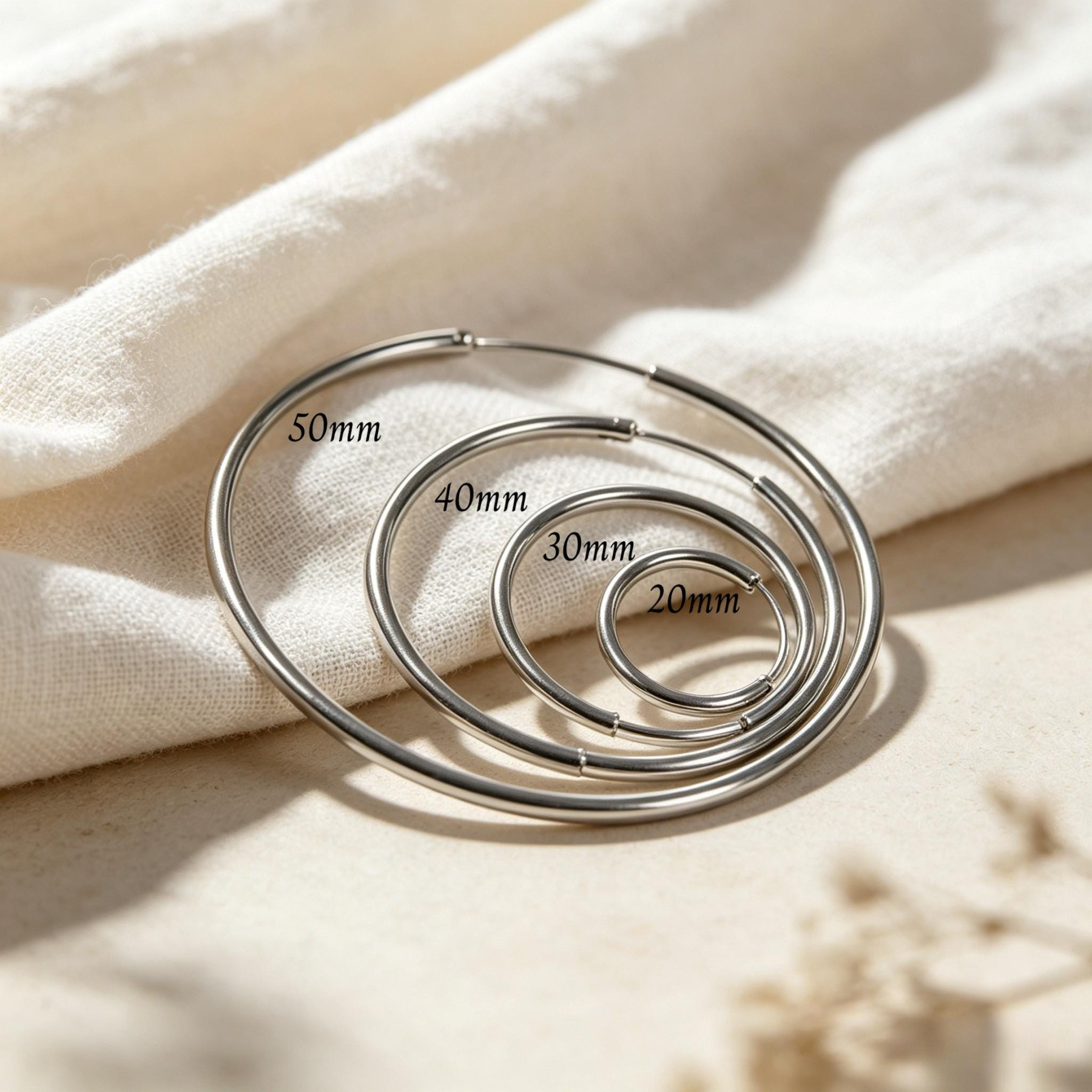 Large Hoop Earrings — Effortless Shine with a Bold Feel