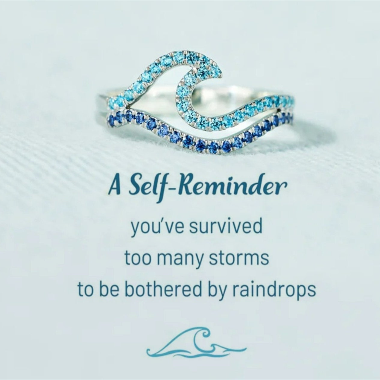 Self-Reminder Wave Ring
